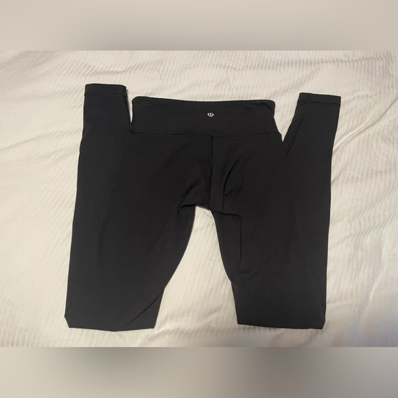 lululemon athletica Pants - Lululemon Size 4 Leggings 29.5 Inseam Black Athletic Pocket